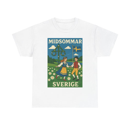Midsummer Sweden - Heavy Cotton Tee